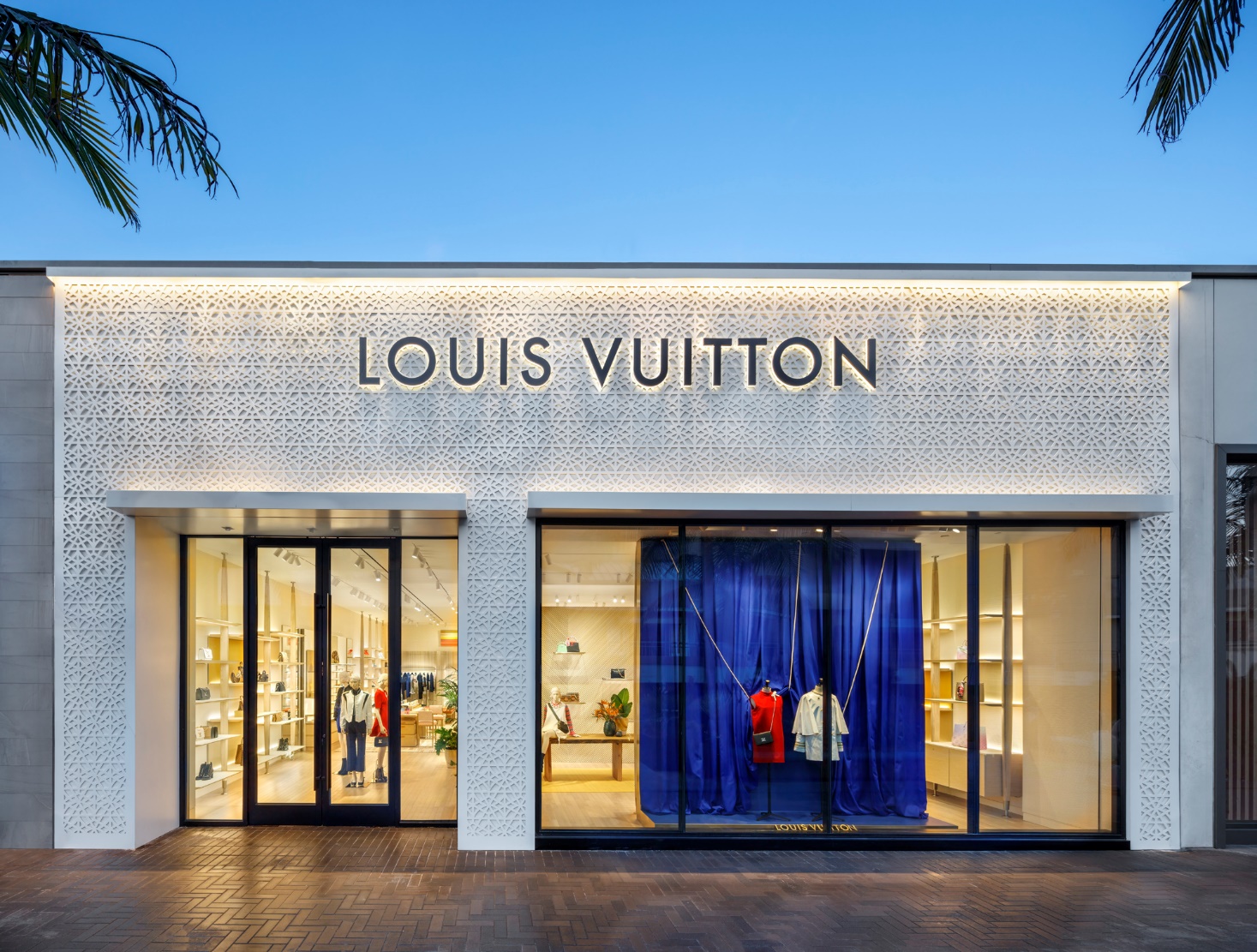 Louis Vuitton has opened its doors