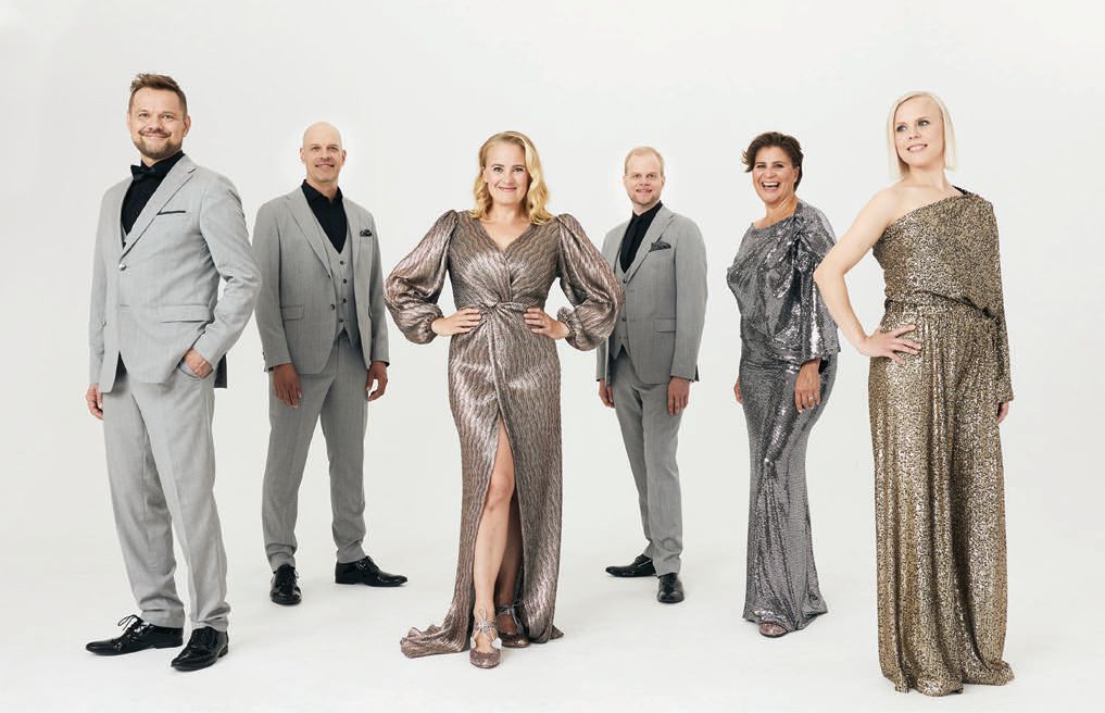 Finnish pop group Rajaton will sing ABBA hits Nov. 2 PHOTO COURTESY OF: THE SAN DIEGO SYMPHONY