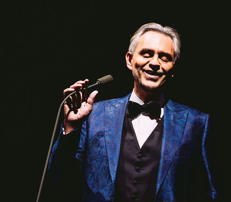 Tenor Andrea Bocelli will take the stage at Pechanga Arena June 15 PHOTO; BY LUCA ROSSETTI