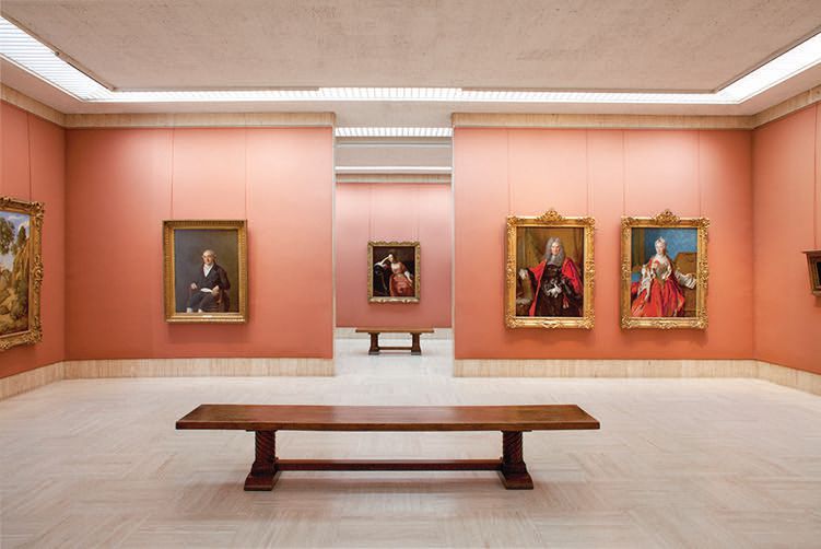 A look inside Timken Museum of Art’s French gallery featuring works by Nicolas de Largillière PHOTO: COURTESY OF TIMKEN MUSEUM OF ART