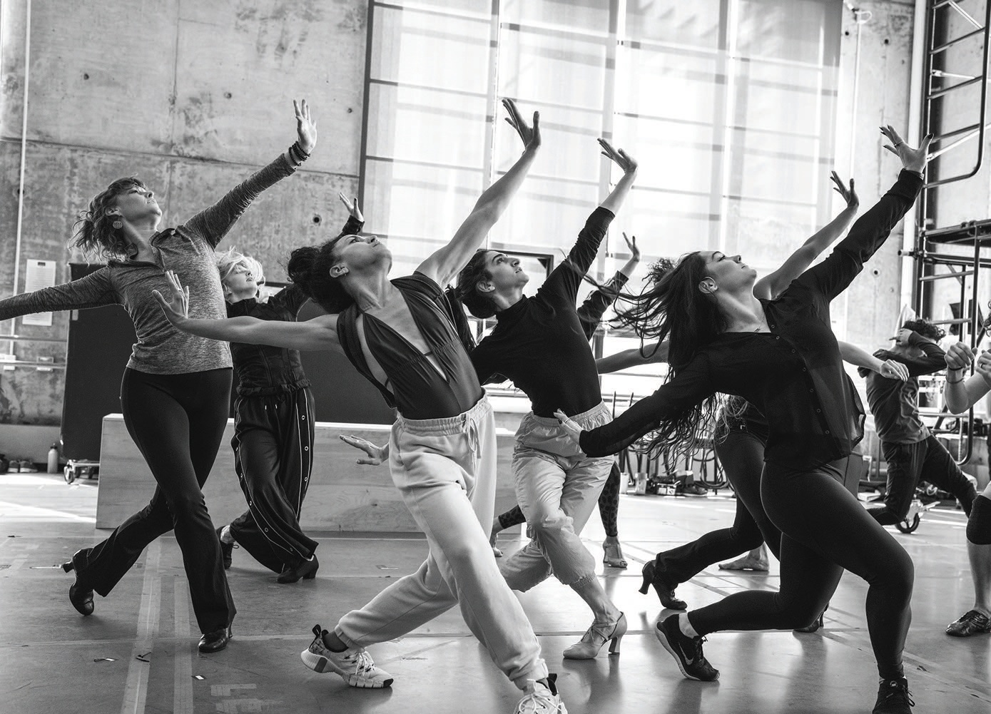 The talented dancers featured in Bob Fosse’s Dancin PHOTO BY: JULIETA CERVANTES