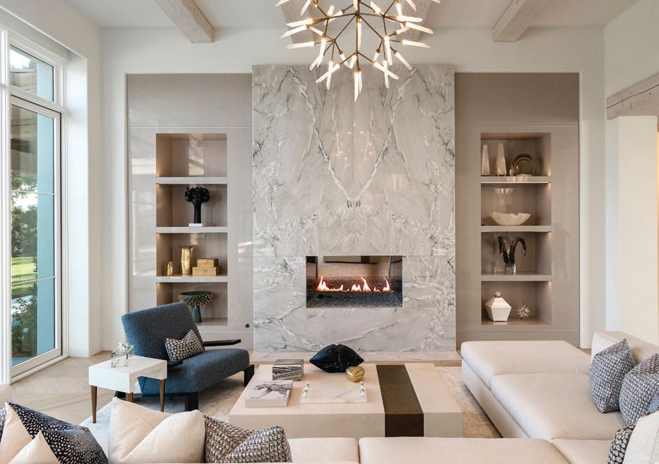 Designer Susan Spath of Kern & Co. crafted this beautiful living room PHOTO: COURTESY OF KERN & CO.