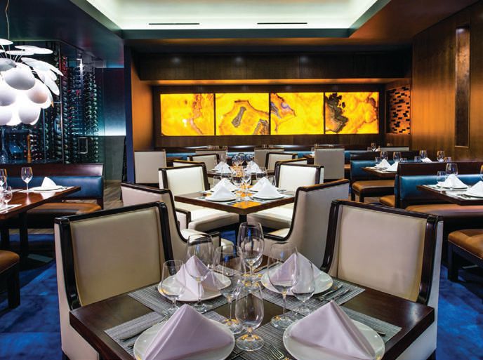 The dining room at Stake Chophouse & Bar. COURTESY OF GREYSTONE PRIME STEAKHOUSE