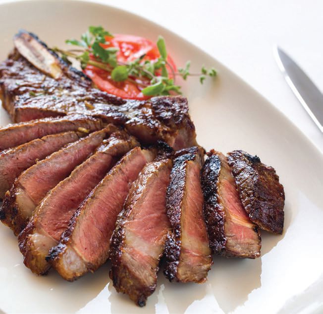 Indulge in mouthwatering steak at Lou & Mickey’s. COURTESY OF LOU & MICKEY’S