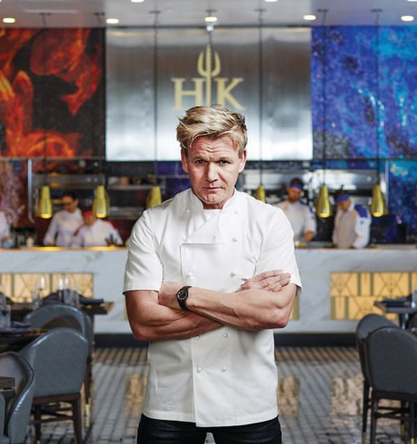 Michelinstarred chef Gordon Ramsay PHOTO COURTESY OF BRANDS