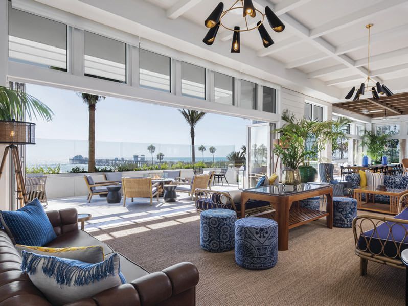 Enjoy a drink surrounded by coastal charm in The Shore Room at The Seabird Resort PHOTO COURTESY OF BRAND